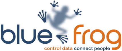 Bluefrog | Control data. Connect people.
